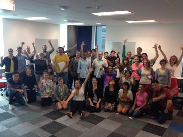 GSJam's tweet photo. You were amazing! Big hand for @GSJ_Akl: GSJ_Akl is over but for service design in NZ it's just the beginning. #GSJam http://t.co/4uevoVAtuB
