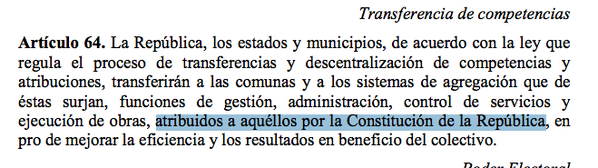 Alcaldes q andan quitando trancas les aconsejo que lean la ley de comunas ya aprobada  <a href="/CarlosOcariz/">Carlos Ocariz</a> <a href="/ramonmuchacho/">RAMÓN MUCHACHO</a>