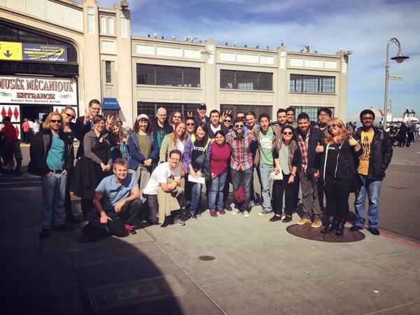 Chartboost's tweet image. #Awesome Saturday out with the #ChartboostUniversity developers at the vintage arcade museum #WeHeartDevs