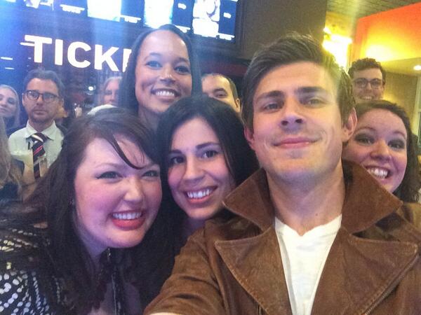 alliarcher's tweet photo. @mrchrislowell takes a great selfie!!! Thanks a ton! 😝 http://t.co/OV3SGXWeok