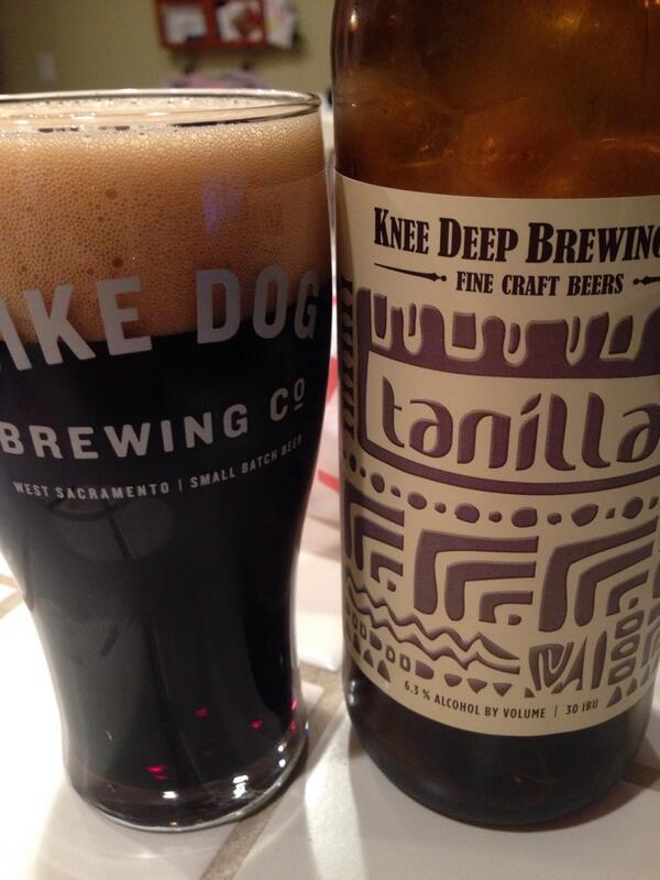 Love this collab "<a href="/stevied71/">Stevie</a>: Cheers to #craftbeer on <a href="/SacBeerWeek/">Sacramento Beer Week</a> <a href="/KneeDeepBrewing/">Knee Deep Brewing</a> Tanilla <a href="/BikeDogBeer/">BikeDogBeer</a> glass ”