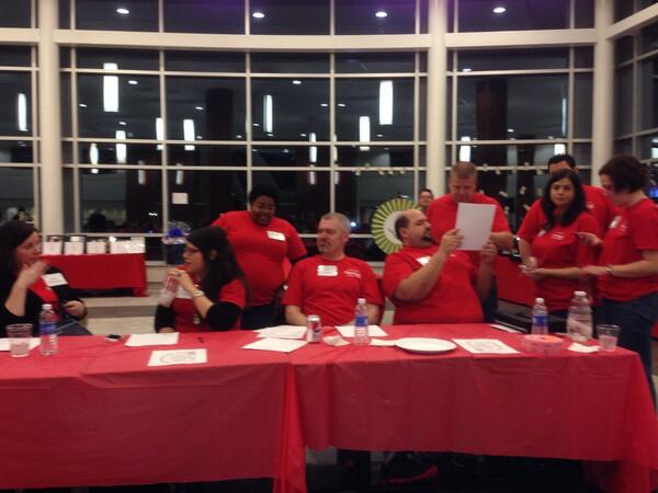 QABSJIM's tweet photo. @maryvillealums Trivia round judges #MUtrivia2014 http://t.co/JeqxcEp9Cd