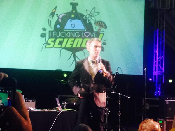 wbd's tweet photo. RT @hurstej: It's Bill Nye the f ing @thescienceguy #ScienceChannelSXSW http://t.co/nWqorQSt1v