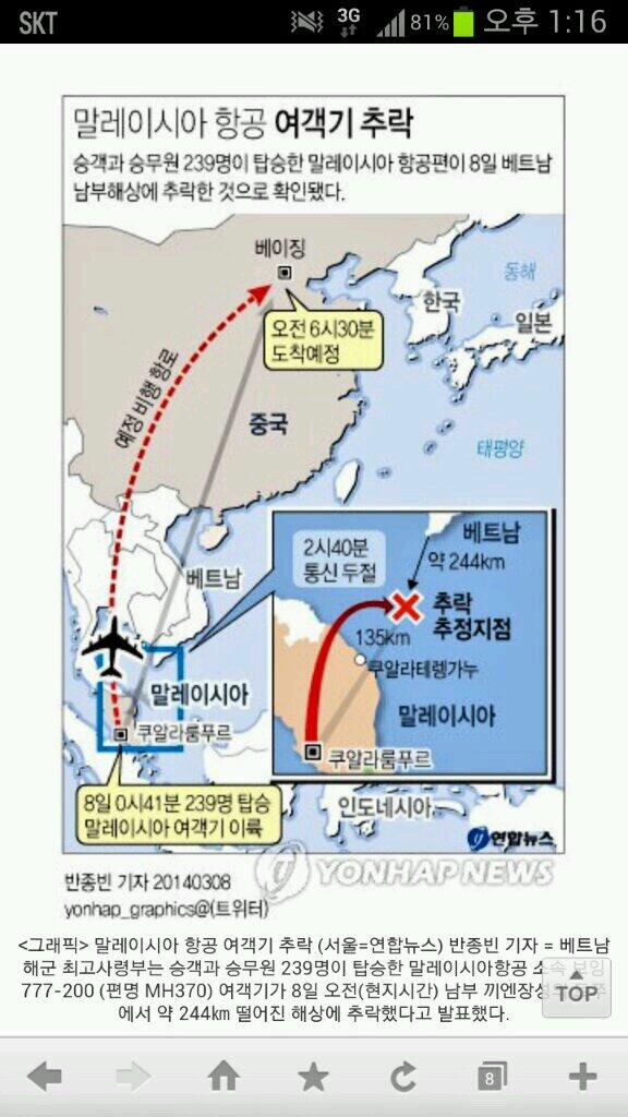 도난여권 사용 탑승객...
조난신호없이 실종...
테러의 가능성으로 조심스럽게 기우는군요