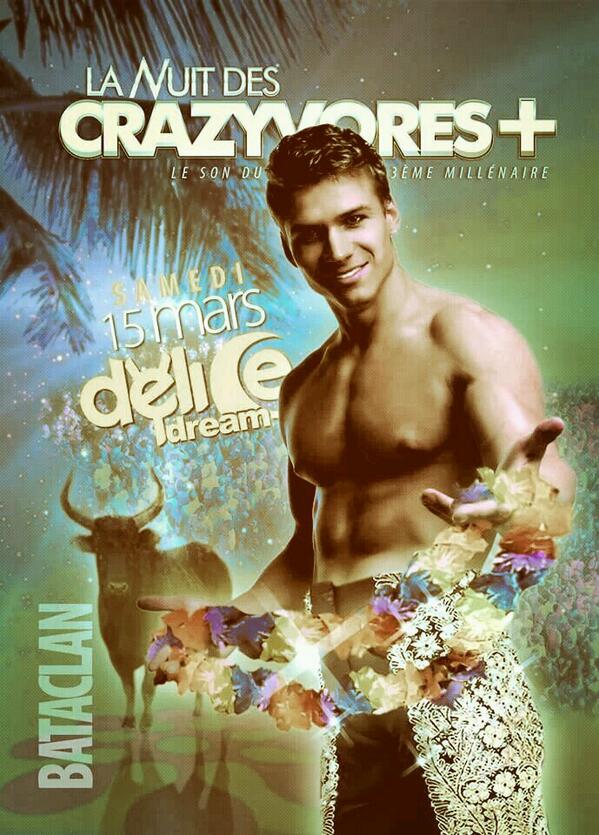 delicedream's tweet photo. Big show, big night, saturday 15th of march we give u a rendez-vous for this dreaming party:)) @crazyvores  #gayparty http://t.co/J4Y1b4zktG