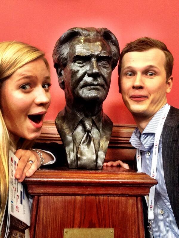 AniaSlotala's tweet photo. @PolishCongress selfie submission. A strong one straight from the Union #Kaczor #Selfie #win http://t.co/bKTpMCXdaY