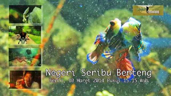 ichgun2103's tweet photo. @destika : Jejak Petualang edisi Negeri Seribu Benteng, senin 10 maret 2014 15.15 WIB di @TRANS7 http://t.co/bE61KeTsDY"
