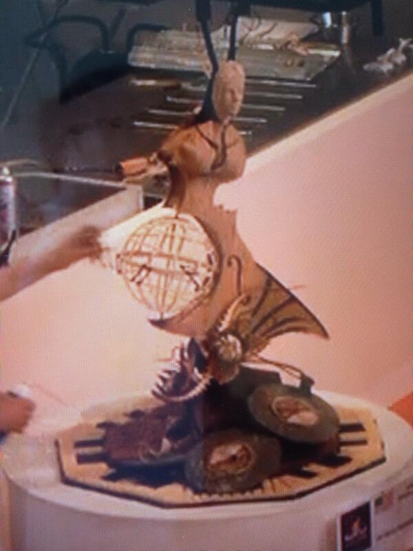 Is this not ridiculous? #bakerymasters <a href="/CLL_BakeryCups/">Lesaffre Bakery Competitions</a> amazing... Cake anyone?