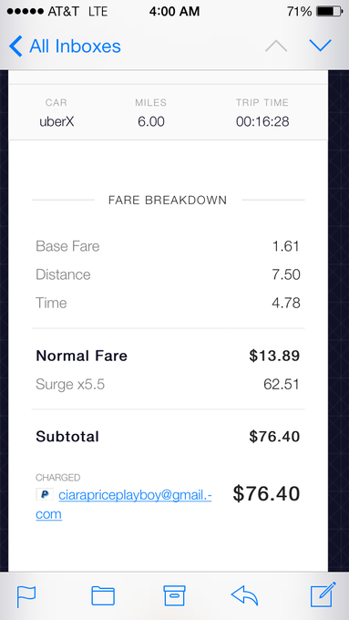 Wow @Uber_LA this is insane, I&rsquo;ve been an loyal customer since you started but this?! http://t.co/pm<a class="tags" target="_blank" title="On Twitter" href="/?out=eyJ0eXAiOiJKV1QiLCJhbGciOiJIUzUxMiJ9.eyJpYXQiOjE3MjA5MzEyNDAsImlzcyI6InR3cG9ybnN0YXJzLmNvbSIsIm5iZiI6MTcyMDkzMTI0MCwiZXhwIjoxNzUyNDY3MjQwLCJyZWRpcmVjdF91cmwiOiJodHRwczovL3R3aXR0ZXIuY29tL1ViZXJfTEEifQ.4oDFX6x78Tmz8edv1YPrcA_3sOA4aQRtqcX6sBCpwKFQBlaz6I2HU8DaSA0EOnccWONv92cq-OWVSNyzHZNXow">@Uber_LA</a><a href="/tag/camp"class="tags"><span>#camp</span></a>