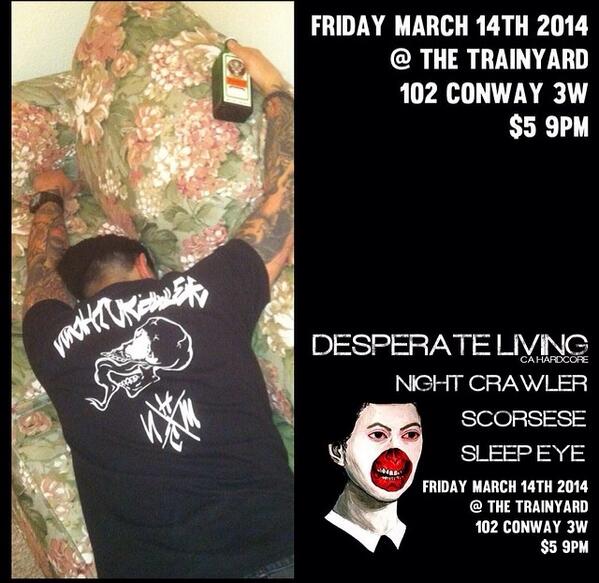 NightcrawlerHC_'s tweet photo. FRIDAY http://t.co/2NTSKuo2c8