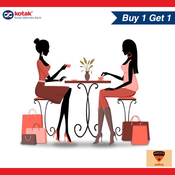 KotakBankLtd's tweet photo. Old friends, new conversations. Made coffee-licious with Barista’s BOGO offer #InfiniteDelight http://t.co/K5JTMRHr5f http://t.co/l3y9yAl0hY