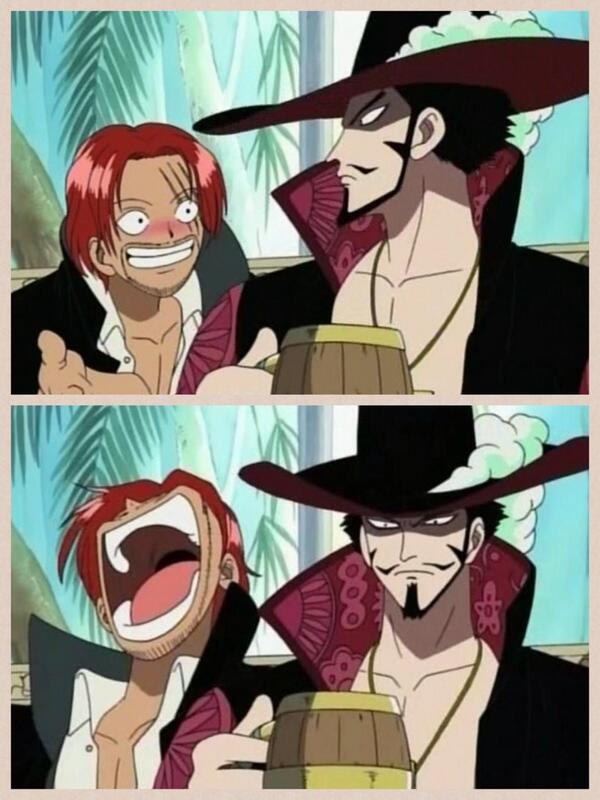 今日は の誕生日 님의 트위터 シャンクス おい鷹の目 やけ酒か 女にでも振られたか あぁ ミホーク シャンクス 図星かよ わりーな だはは ミホーク ジュラキュール ミホーク 鷹の目 アニメ 生誕祭 ワンピース Http T Co