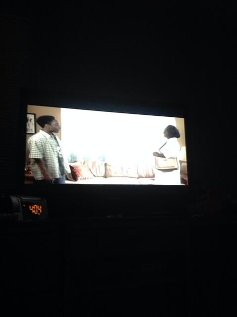 _BigE75's tweet photo. Coolin watching The Wood http://t.co/m2cmKS22Mp