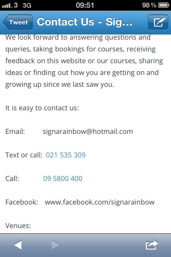 VickyJones7's tweet photo. Please RT!! #SignARainbow has caught on-fast!! Contact my sister if you want to use #SignLanguage with your #baby http://t.co/K2mnfVNKEd