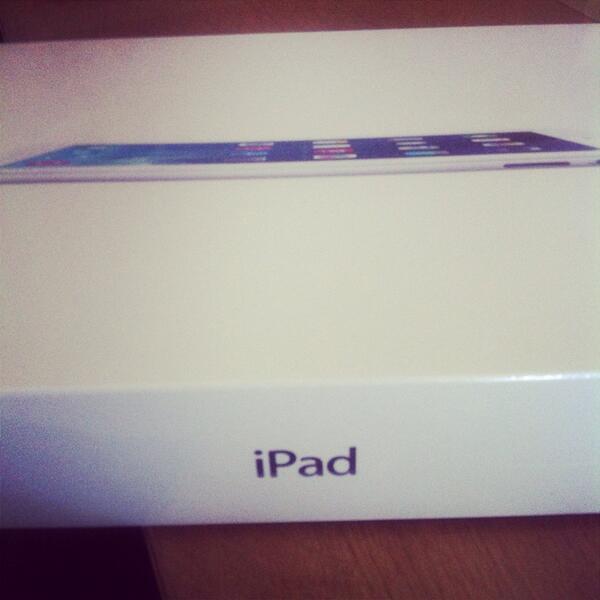 Early burfday pressie! #thrilled #greatcallmammy