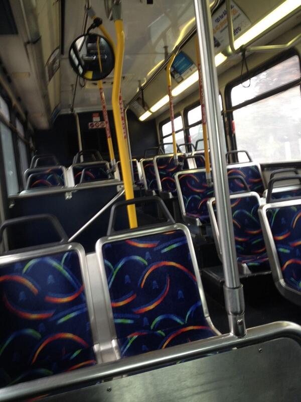 MelMurphyNyc's tweet photo. Private bus to the convention center! #sxsw #rappsxsw http://t.co/4rWlmB505N