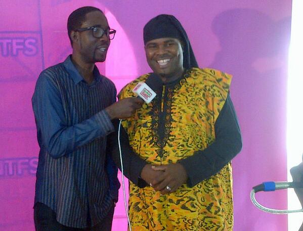 JesseBuga's tweet photo. @JesseBuga in an interview on a red carpet @ a Fashion Runway Show recently on the 2nd of March 2014 in Lagos http://t.co/3NsMPkDlmU