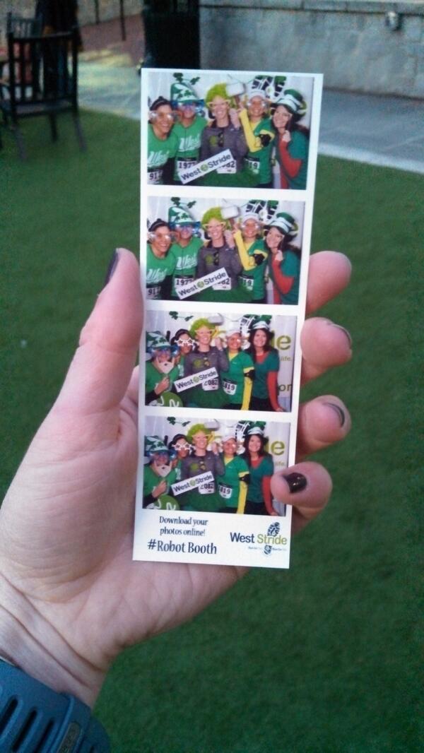 erinltollison's tweet image. @JLShamrockNRoll photo op courtesy of #robotbooth! #JLAShamrockers