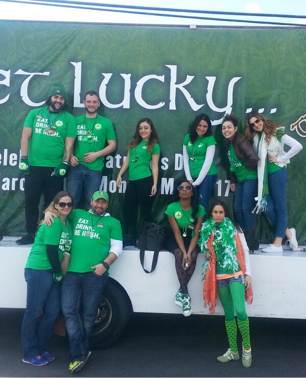 LaverdiSal's tweet photo. Parade Day in Woodbridge. #shannonrose #stpaddysday http://t.co/ESlPO2OlLv