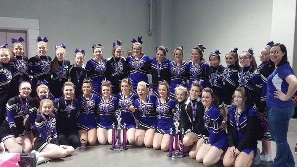 Two first places! Congrats BSpa JV &amp; Varsity cheerleaders on wins at Syracuse's JamFest cheer competition!   <a href="/BSCSD/">Ballston Spa CSD</a>