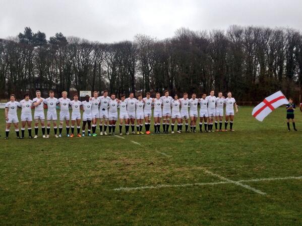 England U18s are in action today. They're playing Scotland up at Dalziel Park &amp; are 11-6 ahead after 30 mins #future