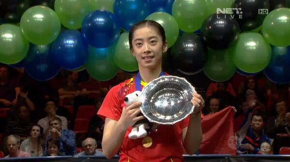 soleriaa's tweet image. &quot;@netmediatama: Shixian Wang (4/CHN) Juara Tungal Putri All England 2014 #NETAllEngland2014 http://t.co/LfWpvPD7Ah&quot;