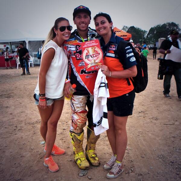 Congrats T for your 1st MXGP victory of the year!! 🏆 Waw Great job!! LY 
<a href="/Antoniocairoli/">.</a> <a href="/TaniaMilani/">Tania Milani</a>