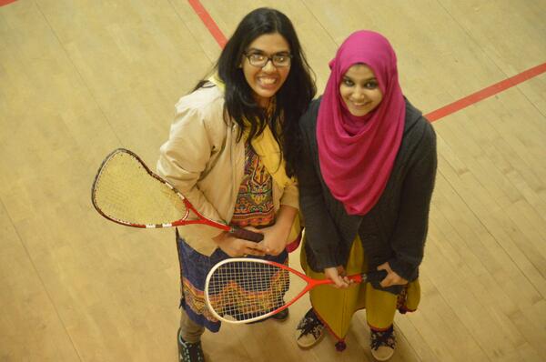 OWYP_NUSTHub's tweet photo. Playing squash for the first time was fun #Maria #SST2014 #MyMoment http://t.co/2w3sw7uwIn