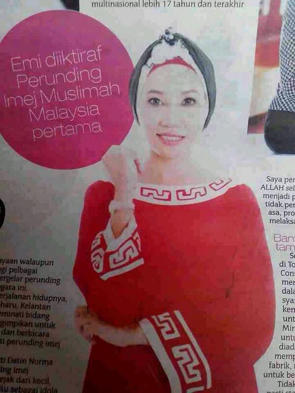 matjan_derga's tweet image. #Layak ke jadi perunding imej muslimah klau penampilan mcm ni. (Maaf pada yg terasa)