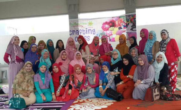 HmC_Bangka's tweet photo. Peserta Crafting Class Hari ini... http://t.co/5czAgAAUpv