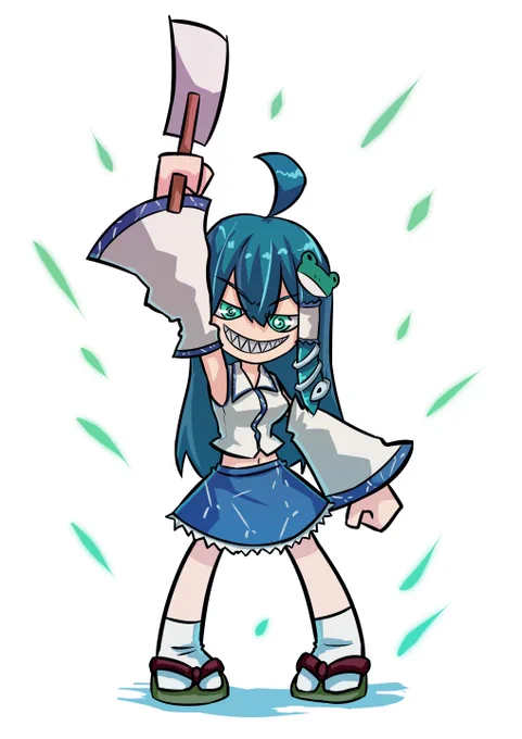 早苗さん ポップチックに#深夜の真剣お絵描き60分一本勝負 