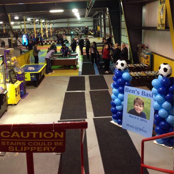 Epic Center was #Blue4Ben last night! Great to have everyone here for such a great cause. Hope you had a blast buddy!