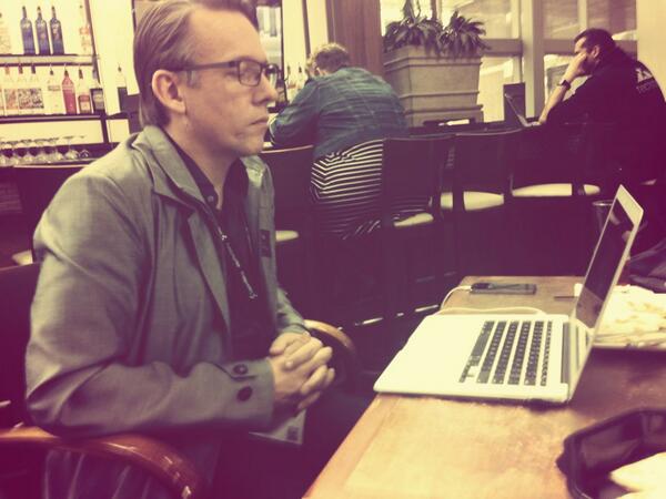 alliehaake's tweet image. Hacking into some Hackathon discussion points w @philwiser .. #hackhacks at 3:30 #sxsw @sabeen_sabeen @HearstCorp