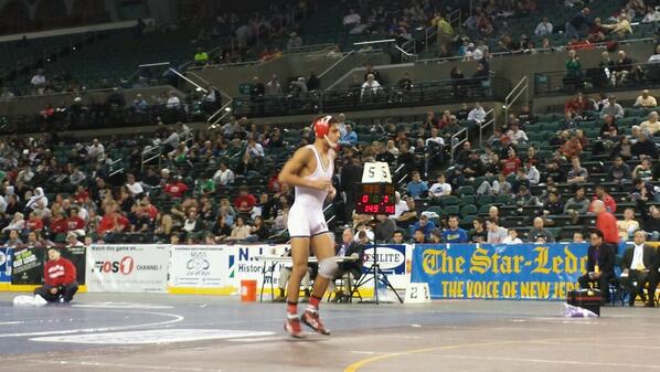 "<a href="/PhotogLori/">Lori M. Nichols</a>: Paulsboro's juan rivera <a href="/JuanersRivera/">Coach Juaners ✞</a>  on the mat <a href="/PboroWrestling/">Paulsboro Wrestling</a> <a href="/PaulsboroNation/">Red Raider</a> #njwrestling "