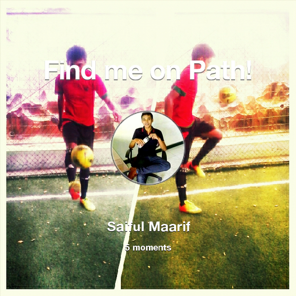 IpulLerro's tweet photo. Find me on #Path now! Go to: http://t.co/v3oFY6OEBv! #thepersonalnetwork http://t.co/XGj2odro5K