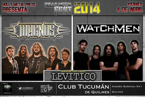 HolyMetalProd's tweet photo. buenas tardes metaleros!!! los esperamos en esta fiesta http://t.co/s5rDNOSacZ