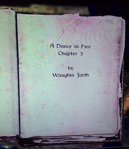 ClassicGamer5's tweet photo. A dance in fire. #skyrim http://t.co/BL44VV40O2