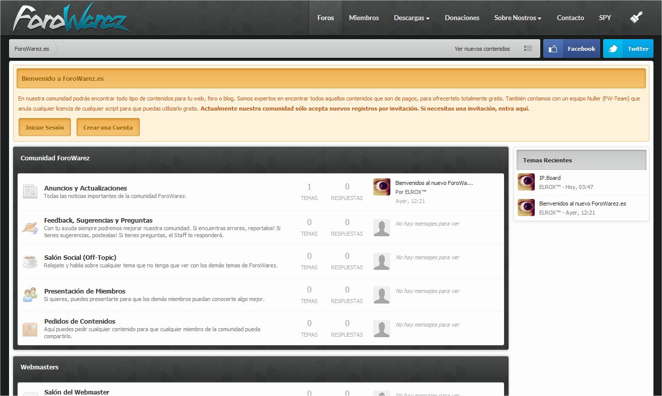 ForoWarez on X: El nuevo forowarez ya está listo! Poco a poco iremos  añadiendo nuevos contenidos. t.cohICDRGclGH   X
