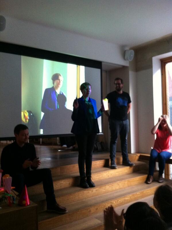 GSJOslo's tweet photo. This years outstanding jammer: Oda! You're awsome!  #gsjoslo #GSJam http://t.co/scWQaHbEYv