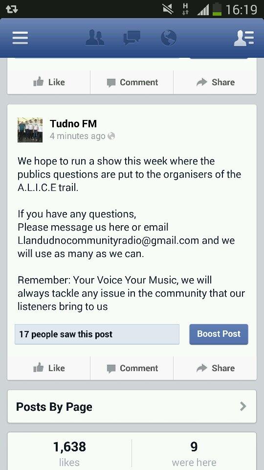 Tudno_FM's tweet photo. http://t.co/9rtwJoiiZU