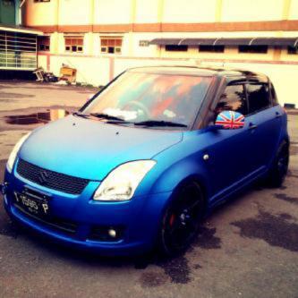 biru hitam nerrazuri # my car
