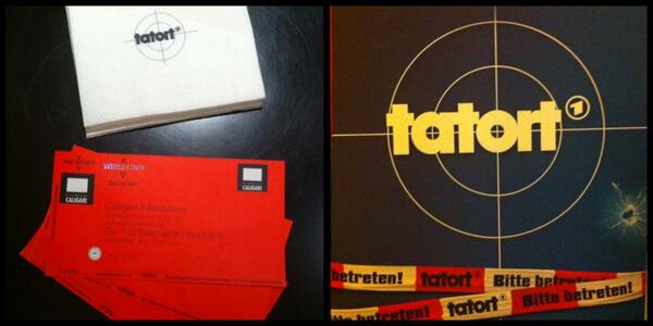 Die Türen sind geöffnet! Noch wenige Karten verfügbar! Wer es nicht schafft: ab 20:15 läuft "Kopfgeld" #Tatort #Kino
