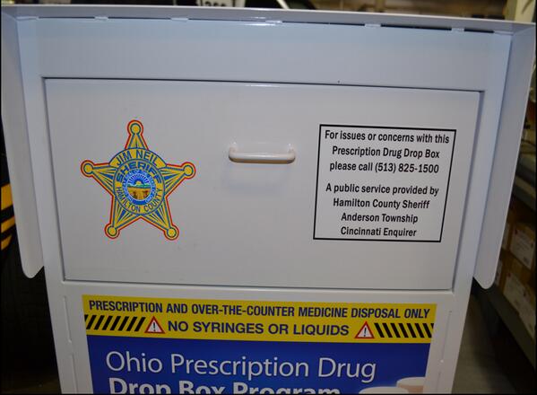 We're happy to participate in Ohio Prescription Drug Drop Box program - keep addictive drugs off streets