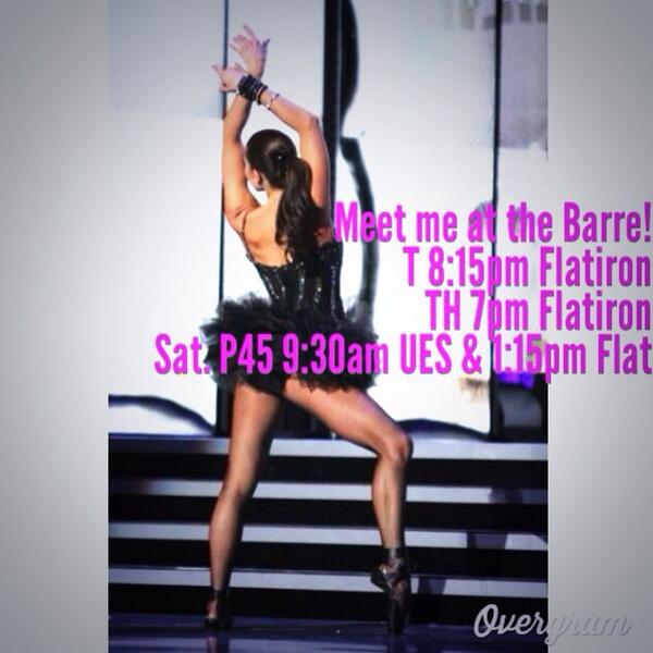 IAmAlyseZwick's tweet photo. Meet me at the #barre this week!! @flybarre booking window opens today! #signup #pulsewithme #nevercoast #fitness http://t.co/tpQkmfBLSi