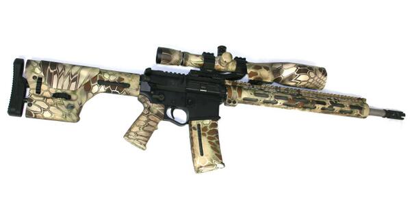 MuleyFreak's tweet photo. RT if you'd have this AR-15!!! http://t.co/e9CkMFlOFJ