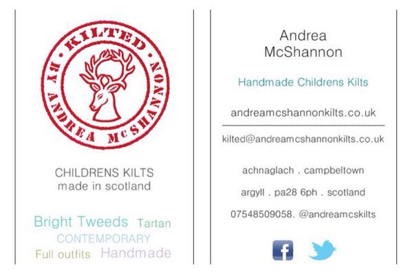 Our new business cards and tags are on their way, a tiny bit excited!