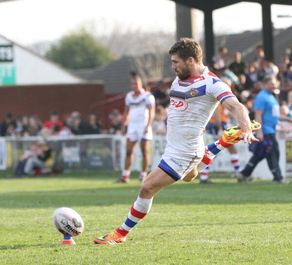 WTrinityRL's tweet photo. A club @SuperLeague record today for @Jarrod_Sammut with ten successful kicks at goal #WTW http://t.co/qBp2leE1V8