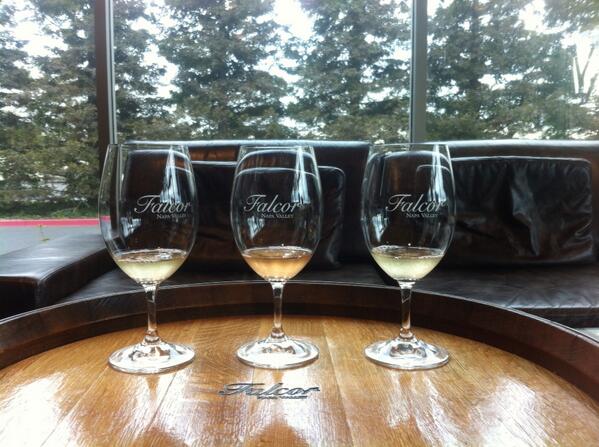 FalcorWinery's tweet image. Celebrating #springitforward with these beauties. #2012SauvignonBlanc #2012Rose and #2012TrousseauGris #getchasome