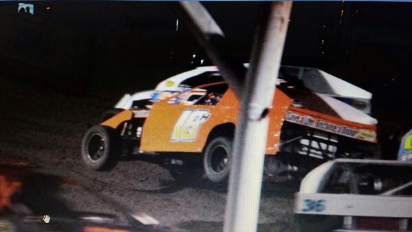 HiteJamesh's tweet photo. Track was terrible Friday.Thanks to @RPapenhausen &amp; @CandiceHite  for the continuous support. http://t.co/WAasHWXa4X