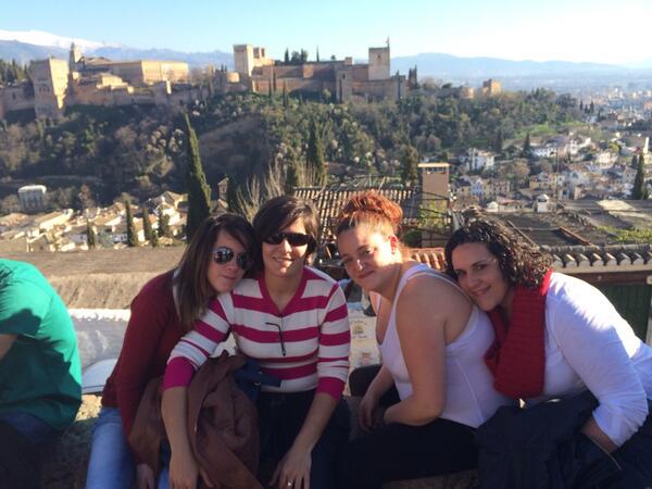 FdezAra's tweet photo. No hay palabras para expresar este finde os quiero @mari21lucena @Chuli32Daniela especialmente a ti @EstefyEst http://t.co/f1lW91q0ph